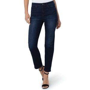 LIVERPOOL Eco 5 Pocket Hi-Rise Slim Jeans 2/26 Oak Branch NWT